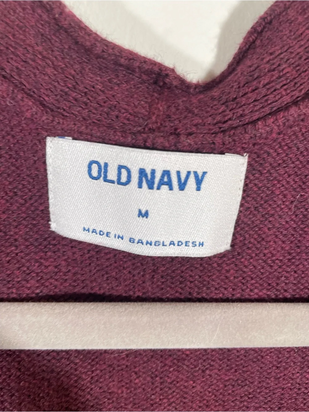 Old Navy long open cardigan cotton blend M